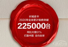 年销近11万 长城风骏阔步迈进新一年