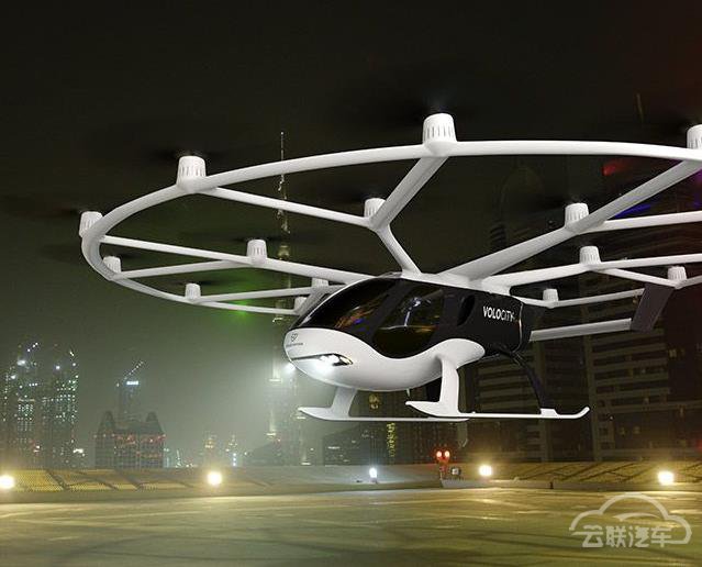 吉利投资的Volocopter试飞电动空中出租车，将在2024年奥运会上投入使用