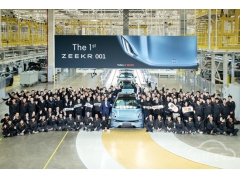 ZEEKR 001量产车下线,10月23日开启首批用