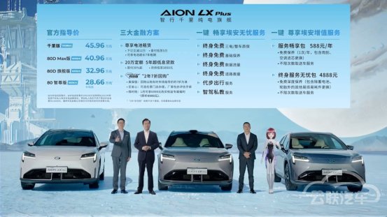 1008公里续航！科技新贵AION LX Plus上市