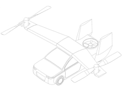 小鹏上天了！新款飞行汽车专利曝光：双螺旋桨、可折叠