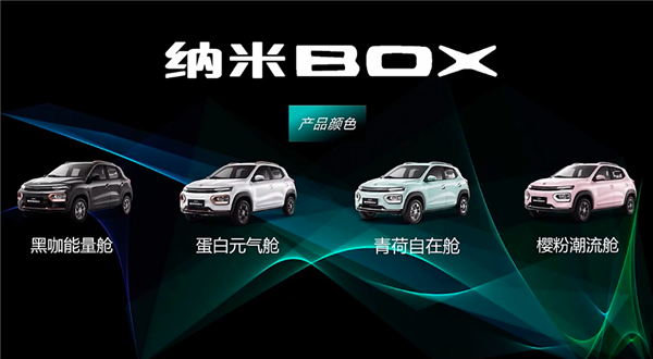 比宏光MINI还能跑 东风EV新能源纳米BOX上市：6.57万起