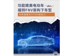 媲美电动车 福特FNV架构下车型支持OTA升级