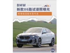 新增插混版车型 BMW新款X6路试谍照曝