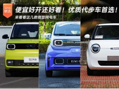 优质代步车首选 来看看这几款微型纯电车