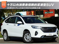 消费者信赖的SUV 哈弗M6 PLUS明智之选