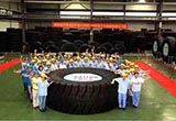 赛轮金宇生产出全球最大子午线轮胎