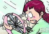方向盘穿衣不安全 冬季诱发事故的三大杀手