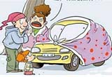 雪天给爱车选件防雪服保护漆面