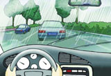秋季雨天注意开车技巧 阴雨绵绵易打滑